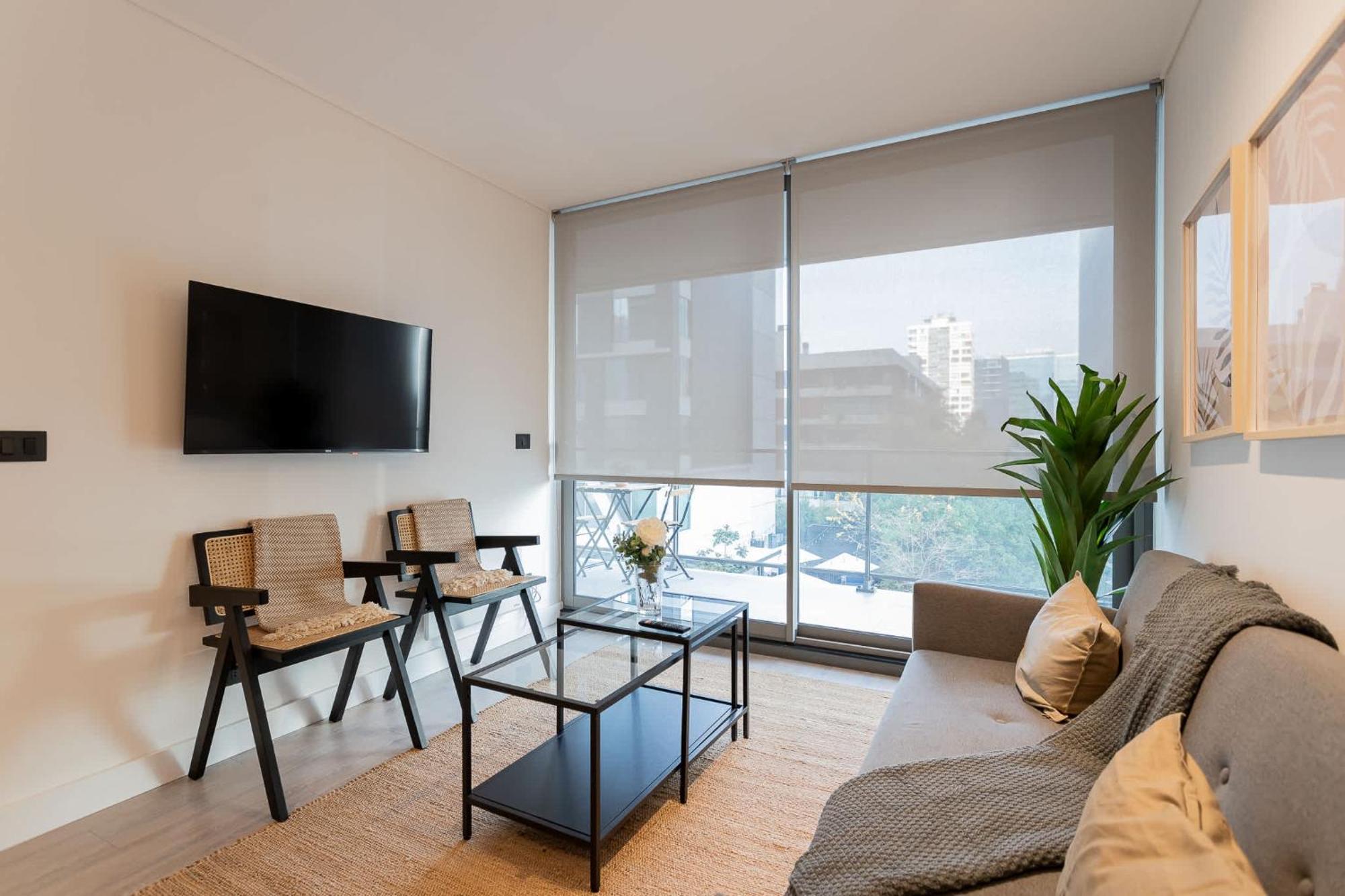Stylish 1br Sleep Shop Near Araucano Park Apartamento